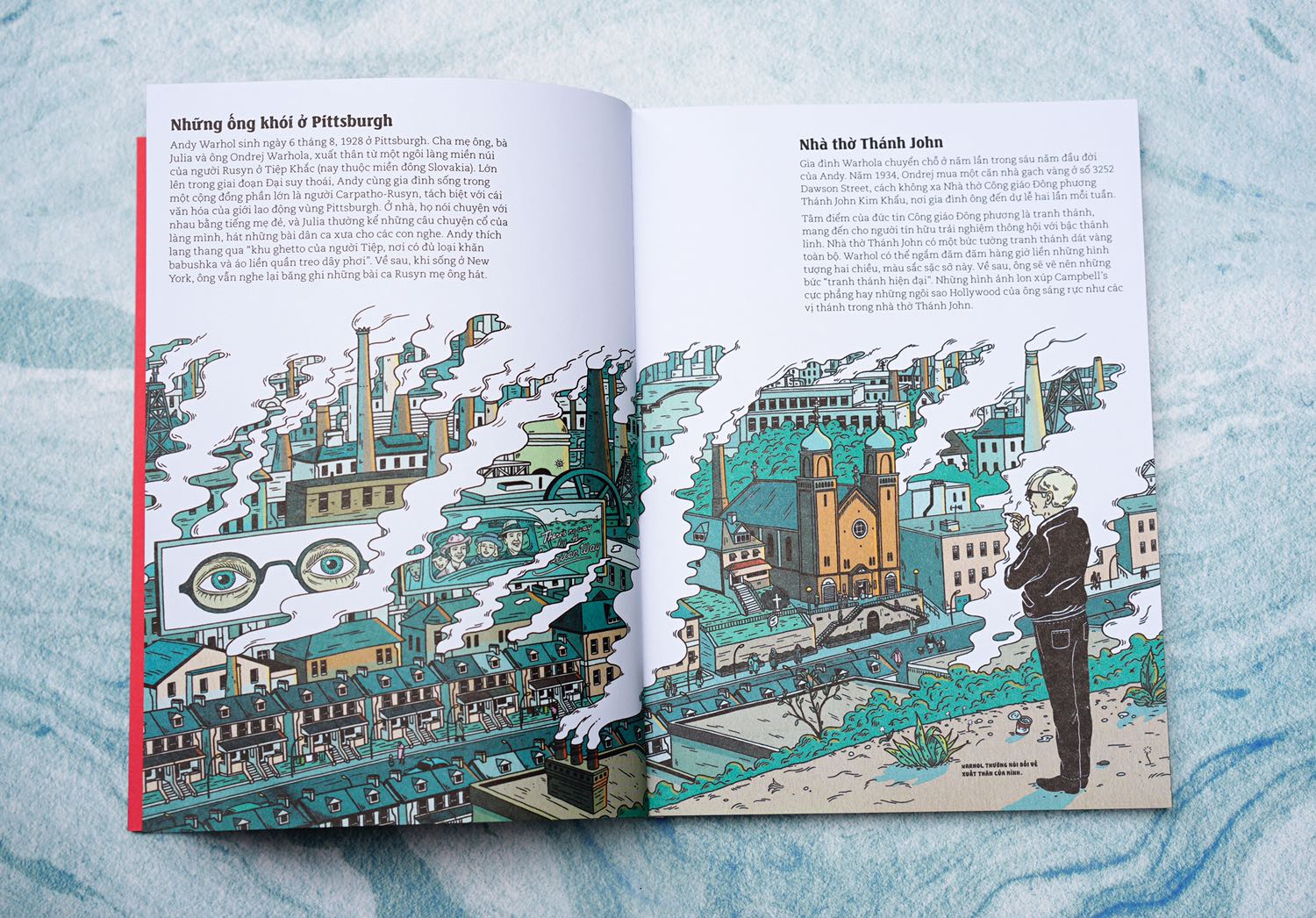 Sách in đẹp như các cuốn khác cùng bộ, góp thêm hiểu biết về phong cách hội hoạ hiên đại Pop Art, thông qua cuộc đời nghệ sĩ Warhol. Đáng để tìm hiểu.