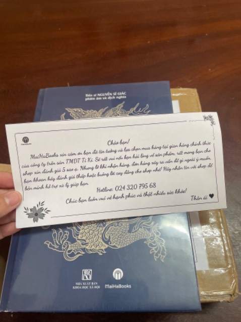 Cám ơn Shop, sách mới và còn nguyên vẹn ạ!