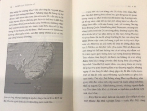 Giao hàng đúng hạn, đóng gói cẩn thận. Nội dung thì không phải bàn và tùy cảm nhận từng người. Sách in giấy không được trắng. Các bản đồ in màu thì cuốn sách có giá trị rất cao.