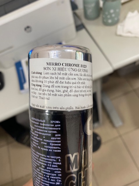 Sơn sáng bóng như gương, rất đẹp