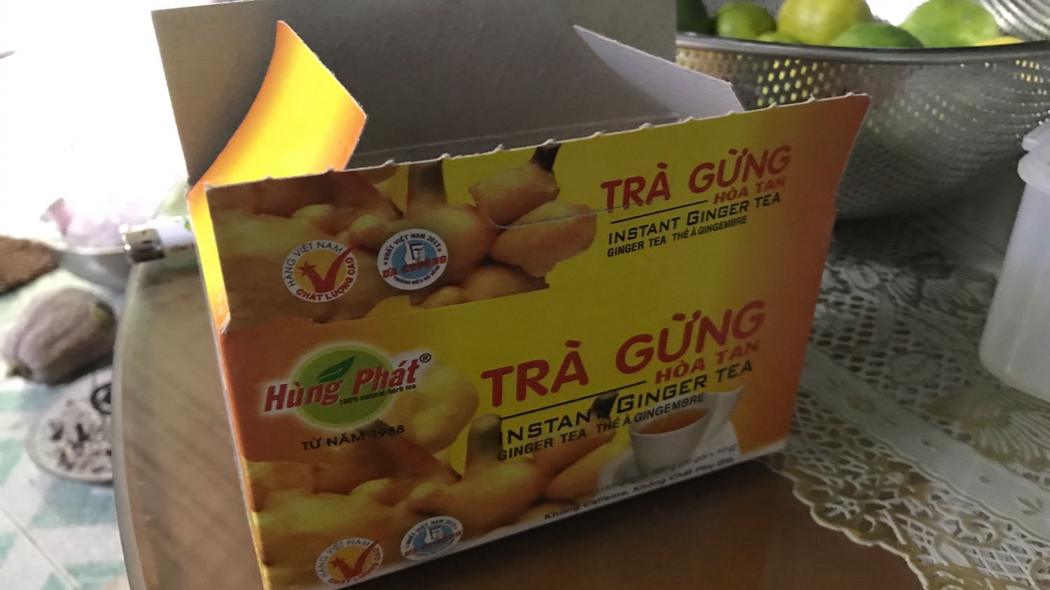 Thơm mùi gừng - giá cả phải chăng