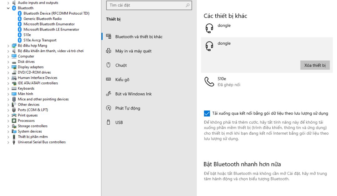 Hàng tốt, nhưng kết nối loa bluetouth âm thanh không được hay cho lắm (cùng loa khi kết nối điện thoại nghe bass êm, nhưng qua usb bluetouth thì bass yếu). Driver và tên của thiết bị trong devices không phải của Tplink (driver tự nhận)