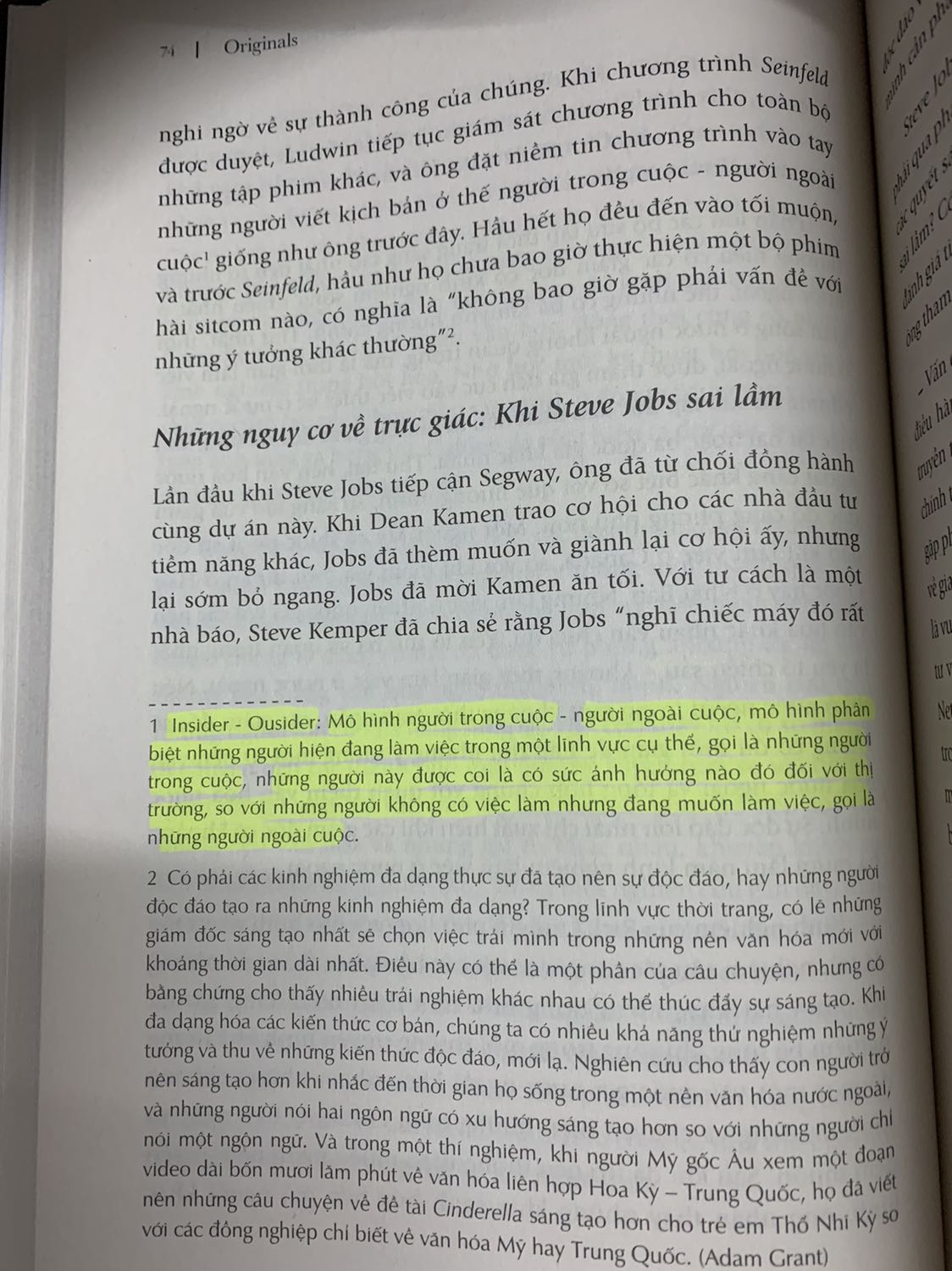 / mình có xem review đc biết là cuốn này khá hot trên tiki. Mình thích đọc chủ đề thiên về tư duy. Khi đọc cuốn này thấy Adam Grant thu thập số liệu dẫn chứng cụ thể về những ng thành công nổi tiếng và cách họ tư duy giúp mình học hỏi rất nhiều.
Mua hàng trên tiki cảm thấy hài lòng, sách mới và rất cẩn thận trong vấn đề đóng gói hàng hoá. Like