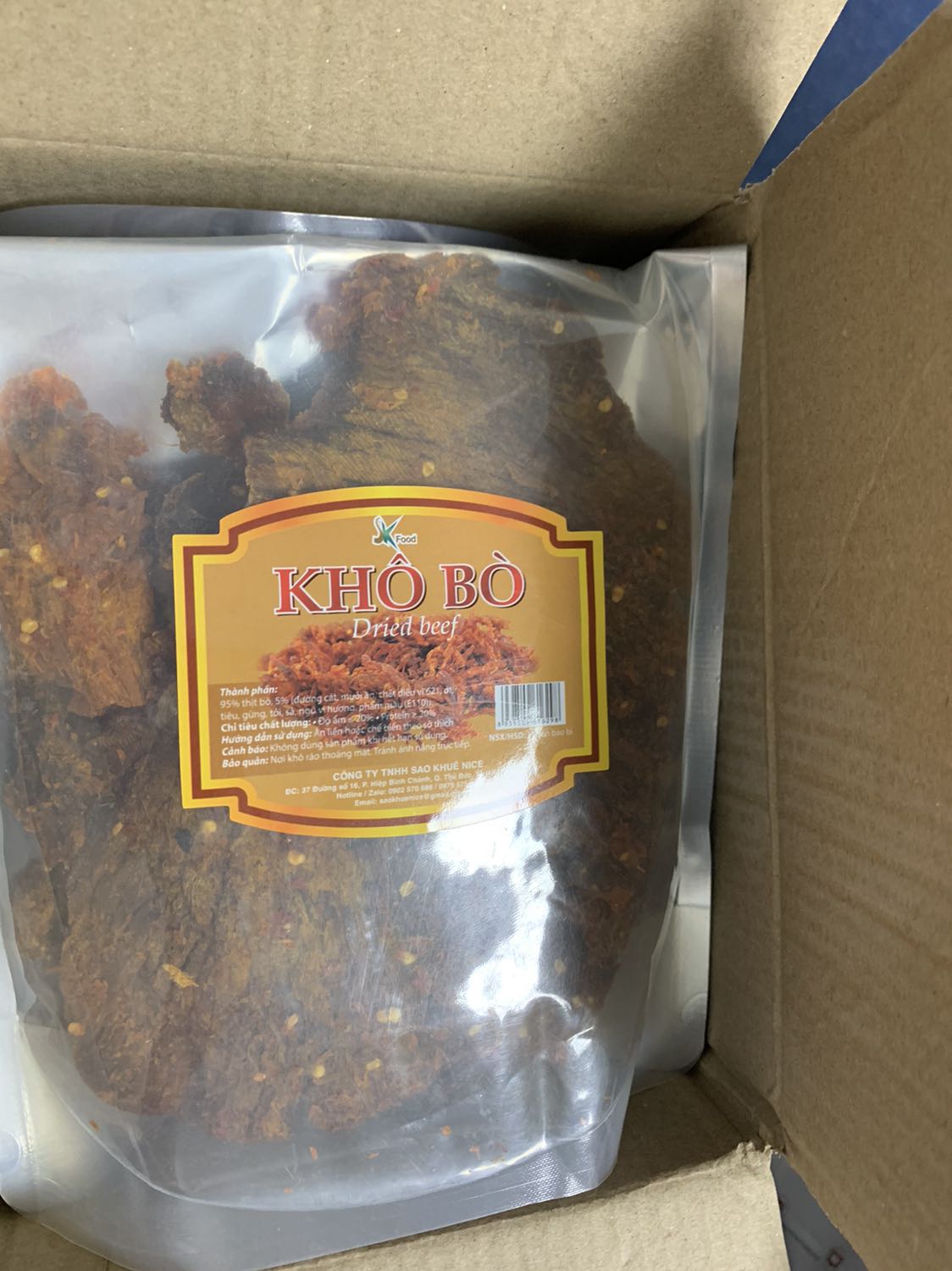 Ngon, vị đậm đà nhưng hơi mặn, mùi thơm. Mua 2 lần rồi vẫn muốn mua nữa