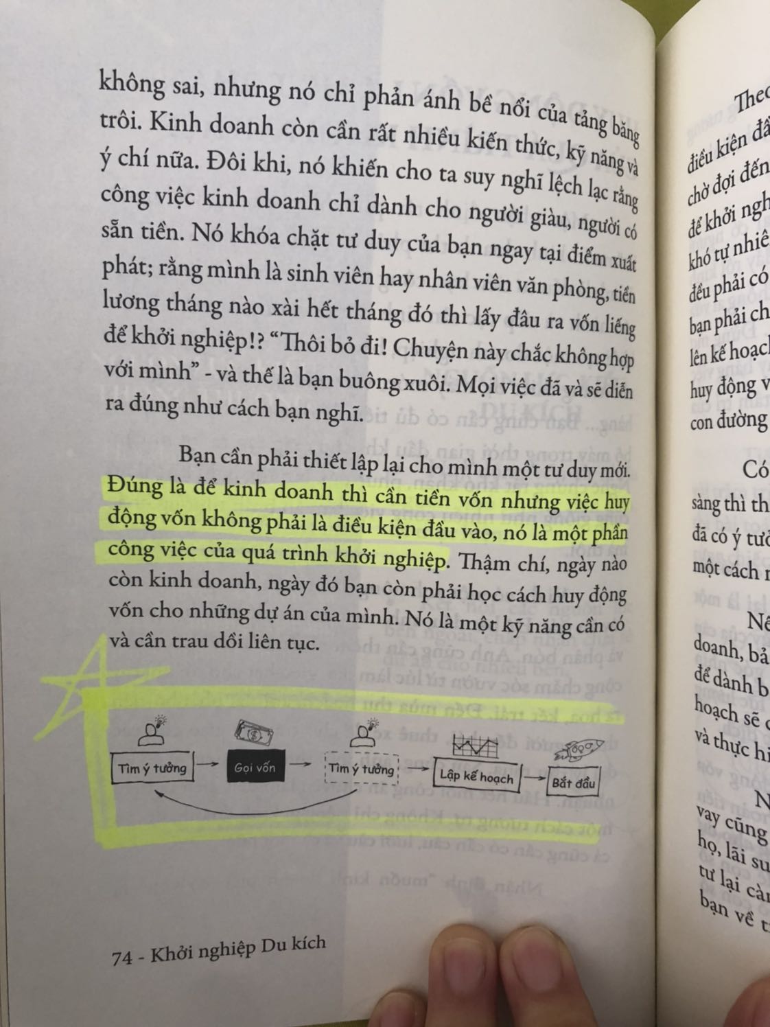 Sách khởi nghiệp hay, đẹp, đóng gói chỉn chu, có cả quà tặng là các bảng biểu có thể sử dụng ngay.

Sách viết theo lối ứng dụng thực tế phù hợp với Việt Nam ở thời điểm hiện tại. Bạn trẻ, cần kinh doanh với vốn liếng là sự hoang mang ĐẦU TIÊN là TIỀN ĐÂU. Tác giả cho mình thấy TIỀN ĐÂU không là vấn đề ĐẦU TIÊN mà nó chính là Ý TƯỞNG!

Cô Vi đến thăm bất ngờ, mình “rảnh rang”, “vườn không nhà trống tài khoản mênh mông”... nên tìm sách nghiên cứu kế sinh nhai cho dân tay ngang không tiền, không kinh nghiệm không mối quan hệ như mình. Quyển sách viết trúng cái mình đang rất cần nên trúng ý, khoái nên lên Tiki review. Lần đầu làm chuyện ấy ^^ À, mong một lần hữu duyên gặp tác giả trên đường đua Marathon sắp tới.

Cám ơn tác giả vì quyển sách viết rất có tâm và những món quà thiết thực, xài được ngay!