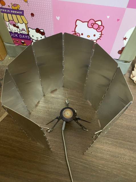 Mua chung với cái bếp ga, đi camp thử thì xếp gọn và kín gió, cảm ơn shop đã đóng gói kĩ cho mình.