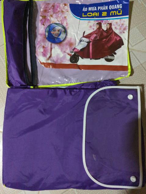 Đặt màu xanh biển giao màu tím