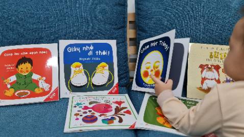 Sách chất lg tốt và nội dung phù hợp v bé 0-3t