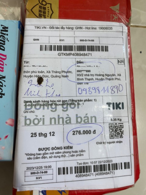 Buôn bán dối trá, nhắm ăn dc tiền của người khác ko.
T mua cái j mà m dám gửi bộ dán nách này