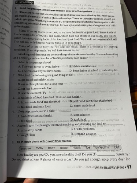 Sách in bị lỗi, từ trang 17 đến trang 32. Chữ trang này đè lên trang kia
