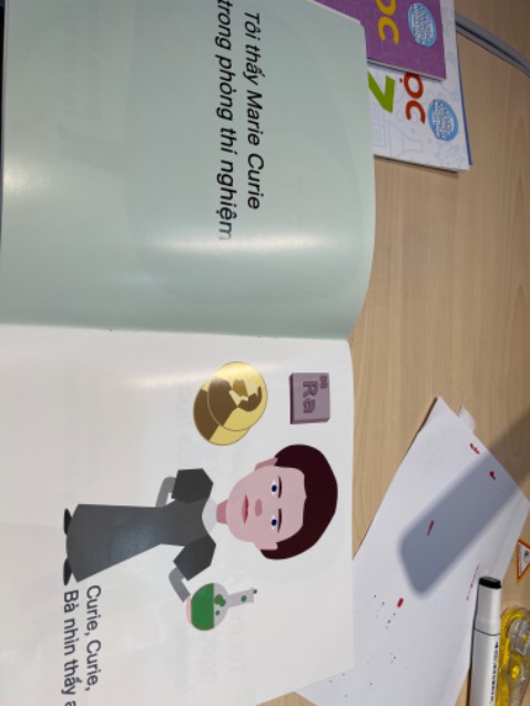 Cuốn sách giới thiệu về các nhà khoa học cũng như thông tin về các phát minh của họ đã cống hiến cho thế giới , rất nhiều thông tin thú vị bổ ích cho các bé