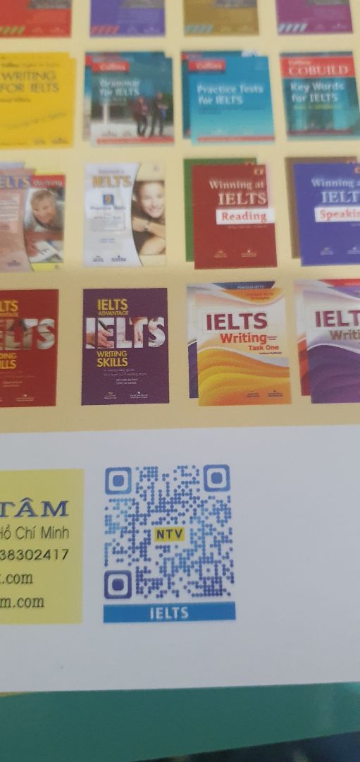 Không thể truy cập web cho việc luyện nghe từ mã QR.