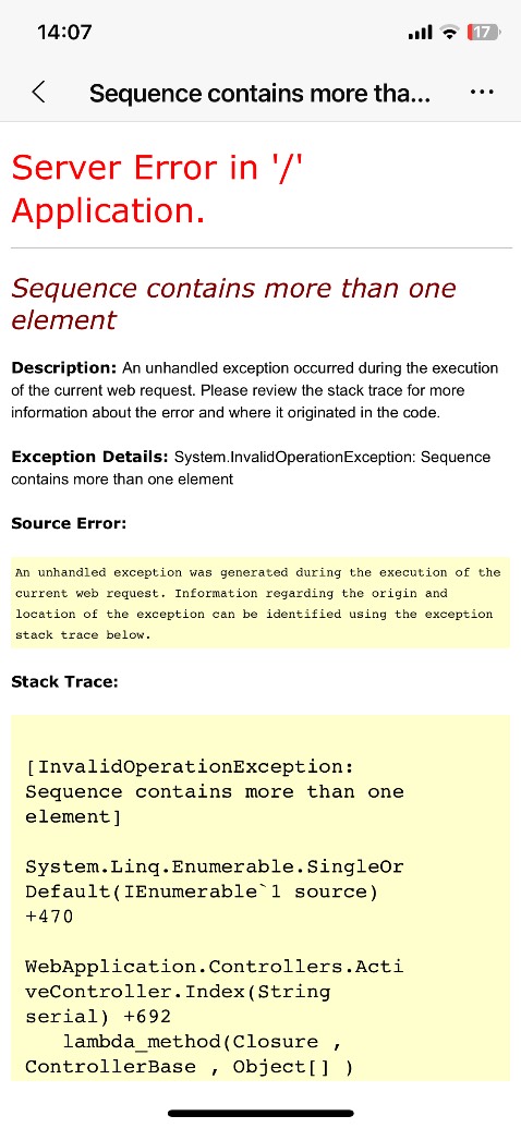 Sản phẩm không thể kích hoạt bảo hành, quét QR thì báo lỗi, gửi tin nhắn kích hoạt thì cú pháp không đúng.