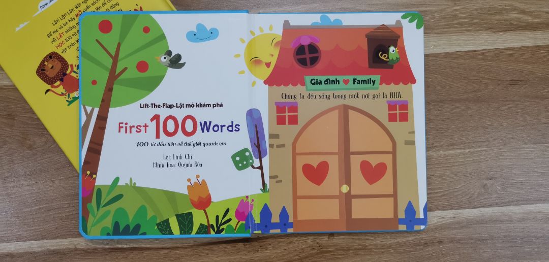 Sách đẹp nội dung phù hợp với các bé từ 0- 3 tuổi.