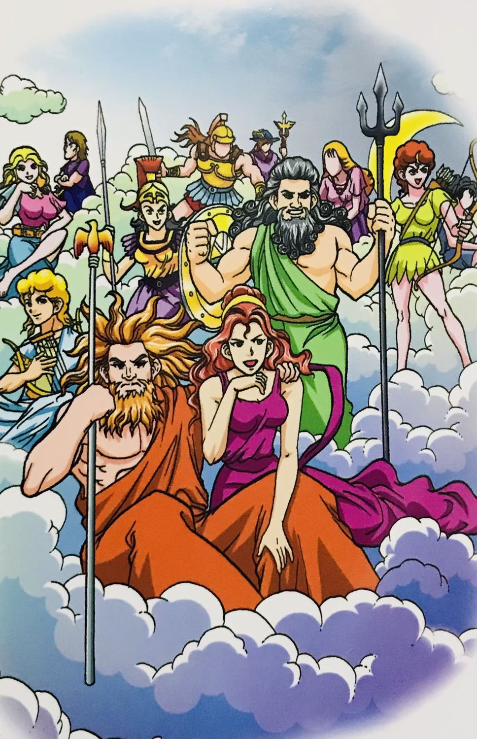 Nội dung hấp dẫn, tranh minh hoạ sắc nét, màu vẽ sặc sỡ.