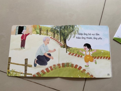 Một bộ sách mỏng quá dễ thương từ hình ảnh tới nội dung