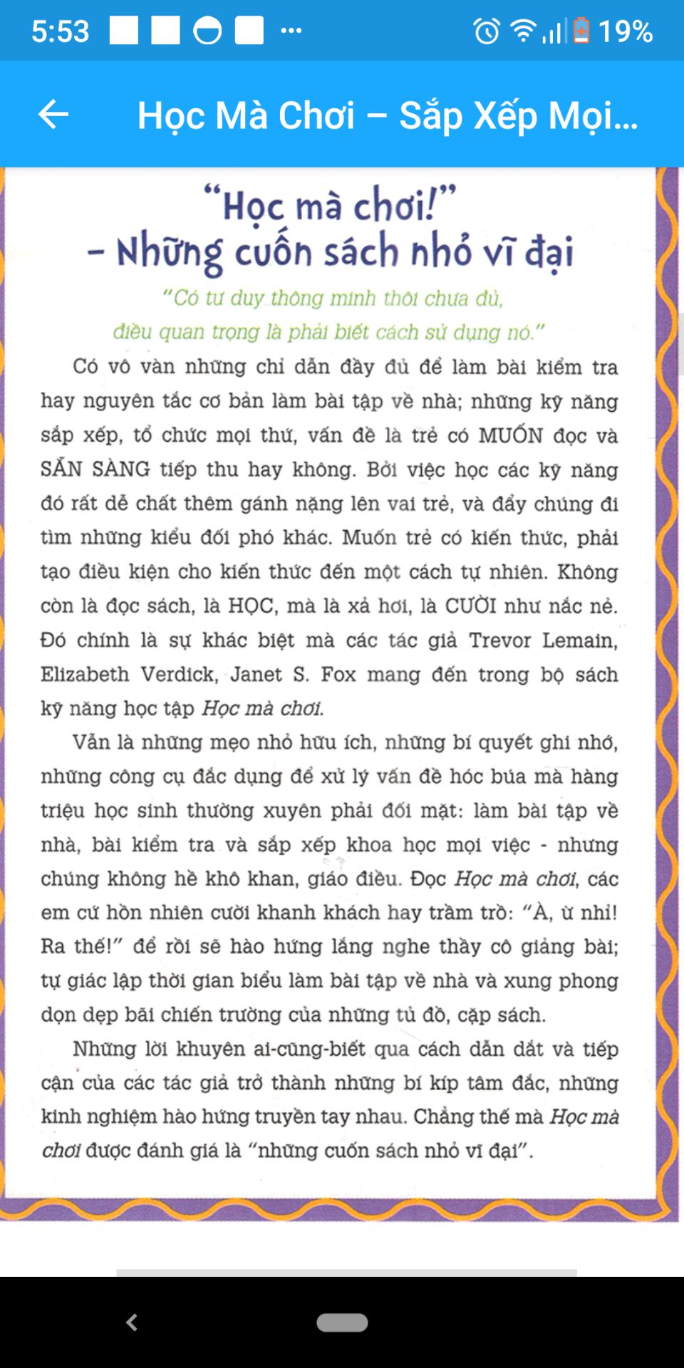 có tư duy thông minh nhưng cần phải biết sử dụng nó nhé!