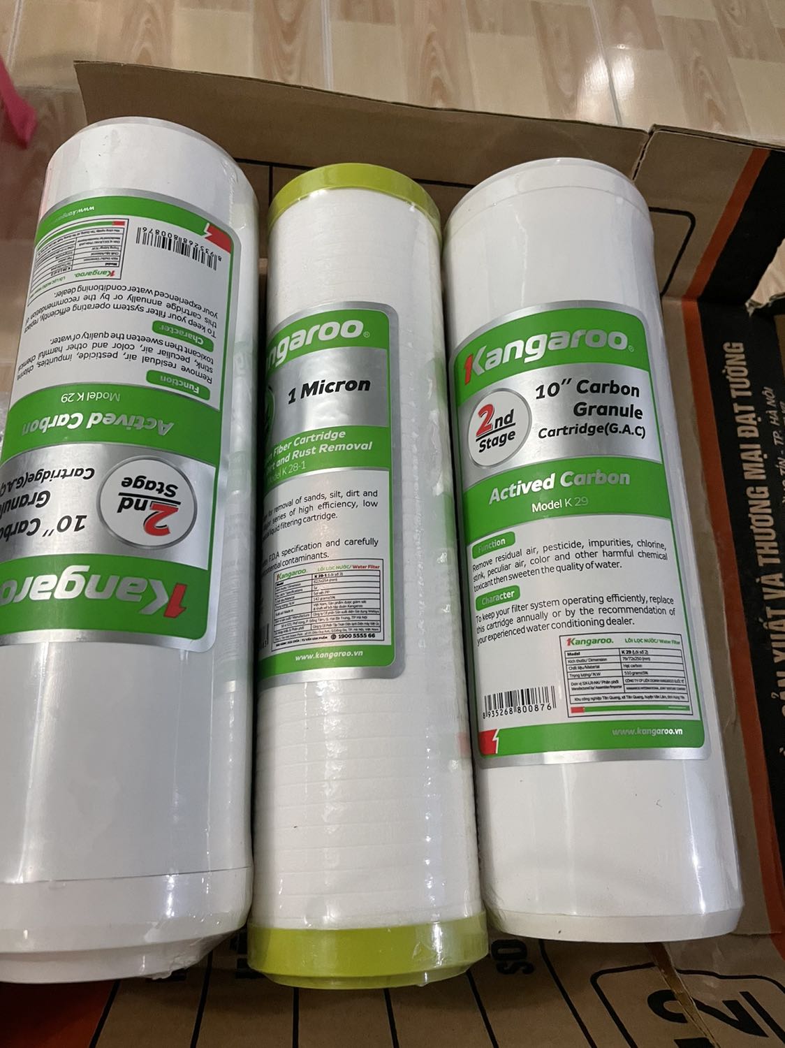 Hài lòng với thương hiệu kangaroo này