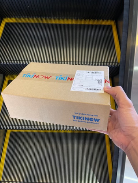 Tikinow giao siêu nhanh chưa đến 2h đã nhận được, hàng đóng gói đẹp, chất lượng