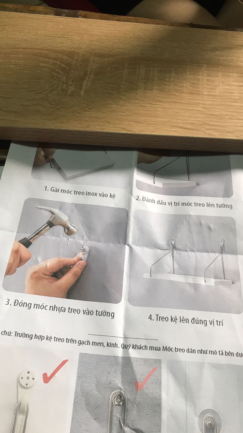 Shop gói sản phẩm cực kì chắc chắn luôn,có cả bảng hướng dẫn để mình lắp kệ,đầy đủ đồ lắp kệ không thiếu cái nào, giao hàng nhanh, shop tư vấn nhiệt tình Shop gói sản phẩm cực kì chắc chắn luôn,có cả bảng hướng dẫn để mình lắp kệ,đầy đủ đồ lắp kệ không thiếu cái nào, giao hàng nhanh, shop tư vấn nhiệt tình