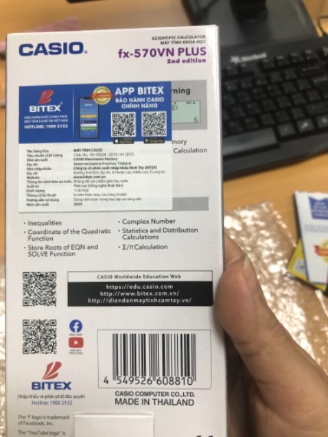 Đóng gói chắc chắn, chất lượng thì chưa biết