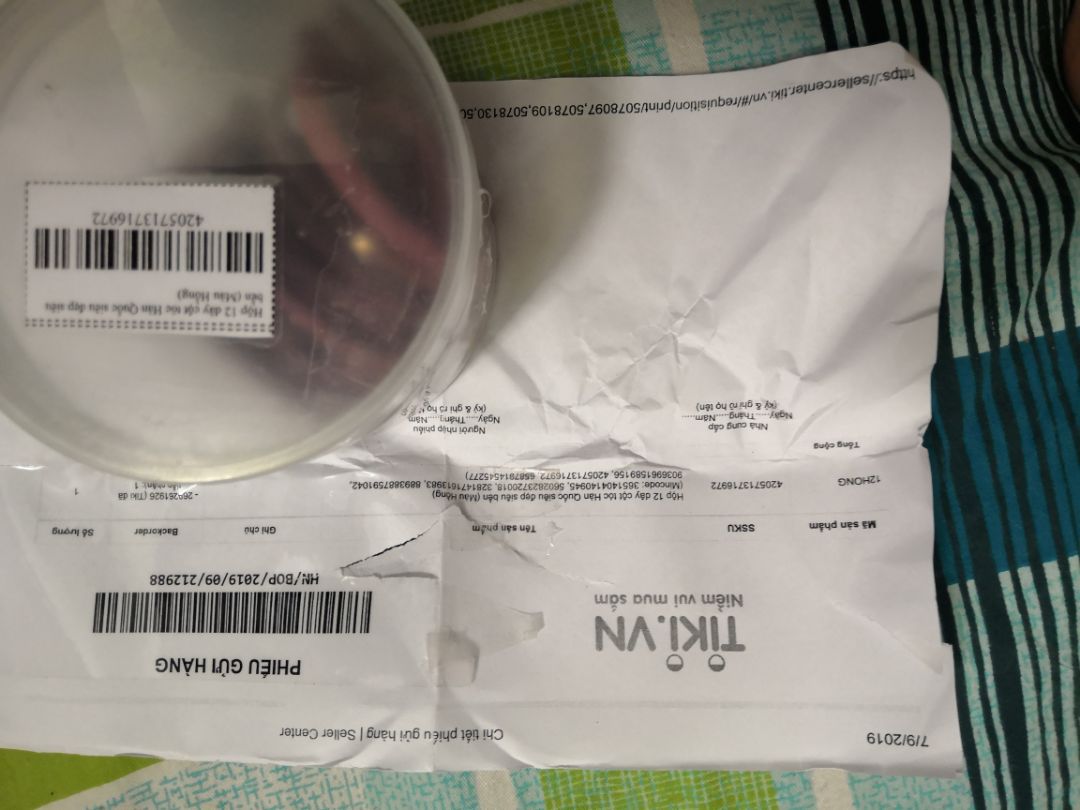 Mình đặt cột tóc màu tóc màu hồng trên đơn hàn vẫn để nhưng sản phẩm lại màu tím than. Cạn lời