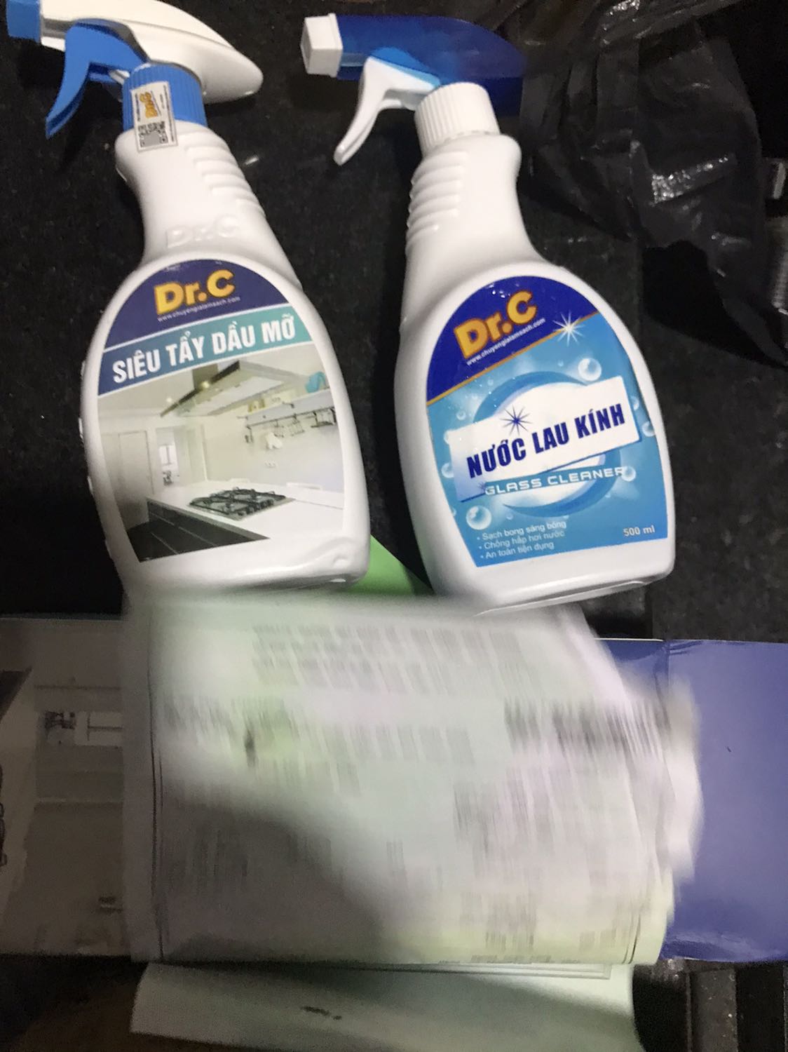 giao thiếu 1 chai siêu tẩy dầu mỡ