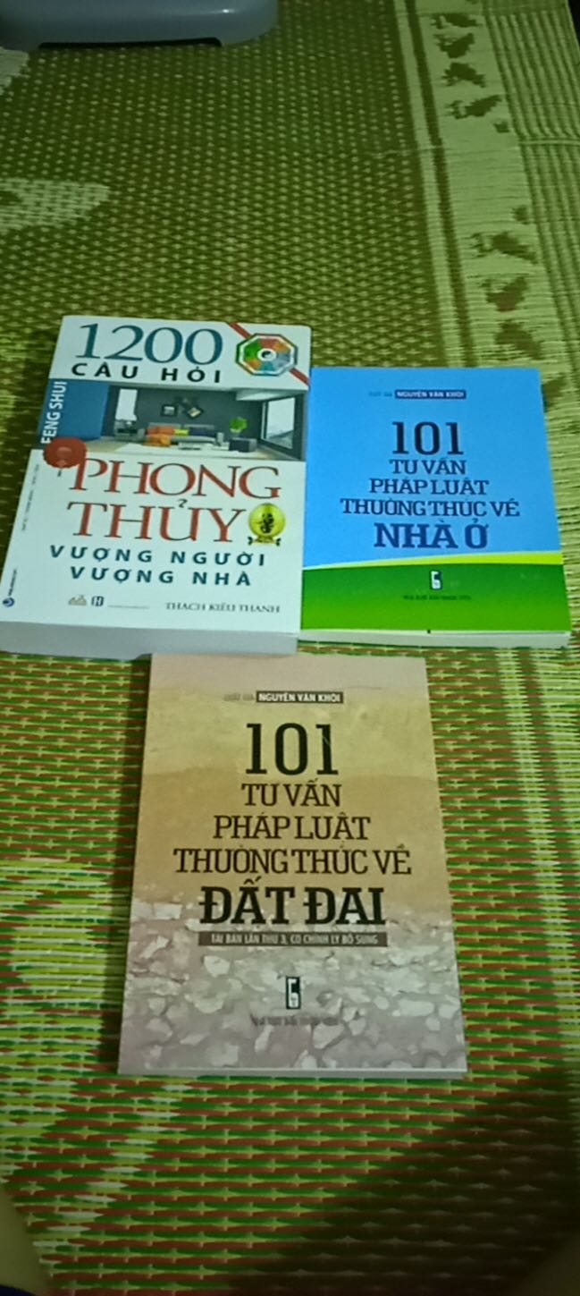 Chọn lựa phong thuỷ cho ngôi nhà để làm ăn thuận tiện, sách rất dày, đóng hộp kỹ