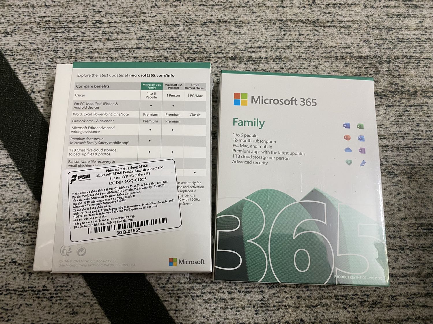 Hàng của Tiki trading là yên tâm lắm luôn! Mình giờ có thói quen mua đồ (kể cả đồ đắt tiền) cũng hay mua trên tiki 😂
Office 365 thì mình cũng dùng mấy năm nay rùi, khoái nhất vụ có 1TB dung lượng lưu trữ trên Onedrive 👌
Giá trên tiki khá hợp lý nên mua luôn 2 key dùng dần 😂 Hàng của Tiki trading là yên tâm lắm luôn! Mình giờ có thói quen mua đồ (kể cả đồ đắt tiền) cũng hay mua trên tiki 😂
Office 365 thì mình cũng dùng mấy năm nay rùi, khoái nhất vụ có 1TB dung lượng lưu trữ trên Onedrive 👌
Giá trên tiki khá hợp lý nên mua luôn 2 key dùng dần 😂