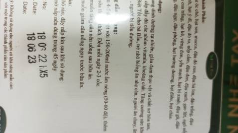 Ngũ cốc thơm ngon.thời gian mình cảm thấy không muốn ăn ăn không ngon miệng sụt cân liên tục.thấy review loại này giúp ăn ngủ ngon nên mình mua uống thử.hướng dẫn đầy đủ hi vọng uống sẽ có hiệu quả