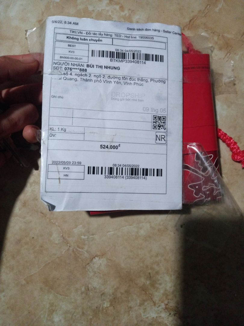 hàng vỡ be bét.ko chấp nhận nổi. mong shop đổi hàng cho mình trong thời gian sớm nhất.