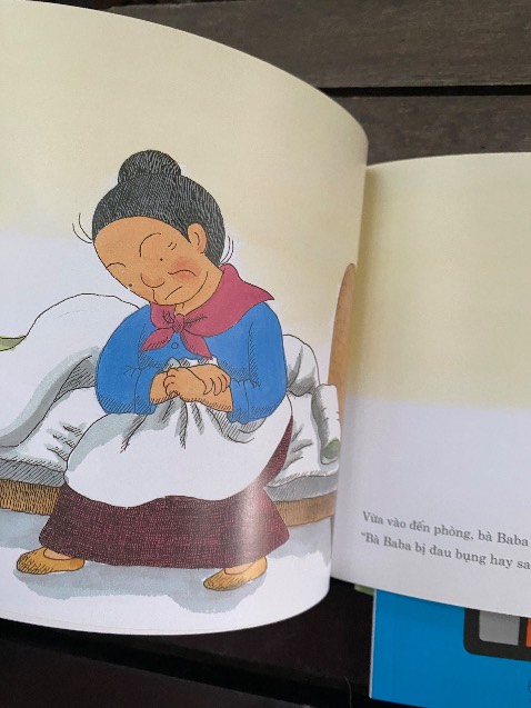 bạn nhà tớ rất thích những câu chuyện cuat bà ba ba, mỗi làn vào mogu mua thêm 2c rất đẹp và đáng yêu