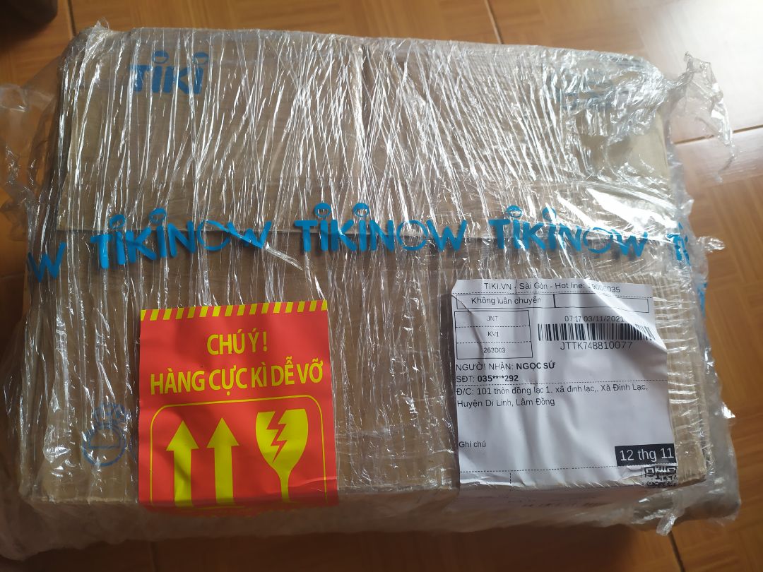 date xa nha. giao hàng nhanh. mình tưởng bịch nhưng lf hộp nhé mọi người