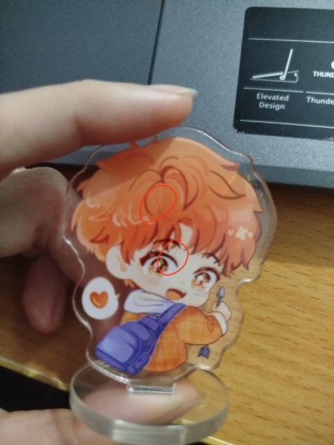 Có df nhẹ tí không sao cả, nhưng std bị 2 xước =))))