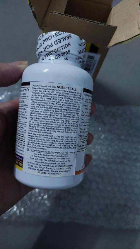 Con tôi đã dùng không biết bao nhiêu loại nhưng chẳng thấy kết quả, tới lúc biết Nubest Tall là tới nay là lọ thứ 5 rồi. Nguyên một đợt trước 4 lọ là tăng đc 5cm mà chỉ có đi đá bóng mỗi chiều thôi. Sẵn nay đang hè, cho đi bơi nữa để xem tăng được nhiều hơn không.