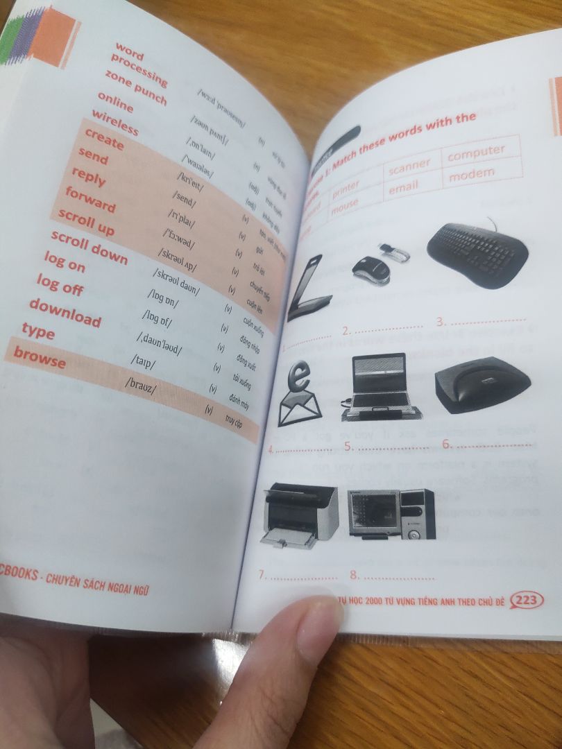 sách nhẹ, nhỏ xinh, bookcare vừa vặn. ngoài phần từ vựng còn có bài tập thực hành. có điều mình tải app về nhưng không tải được ebook, chỉ có audio luyện nghe, và giọng đọc nghe cũng không ưng lắm. với giá sale 26k thì rất tốt, còn giá gốc 65k thì với mình không ok lắm.