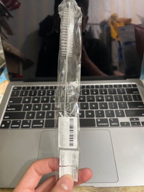 Mua để sử dụng xong rồi mới biết cái ống hút nó có nhiều bẩn ghê 😓😓😓 Tập thói quen vệ sinh thường xuyên với ống hút inox thôi