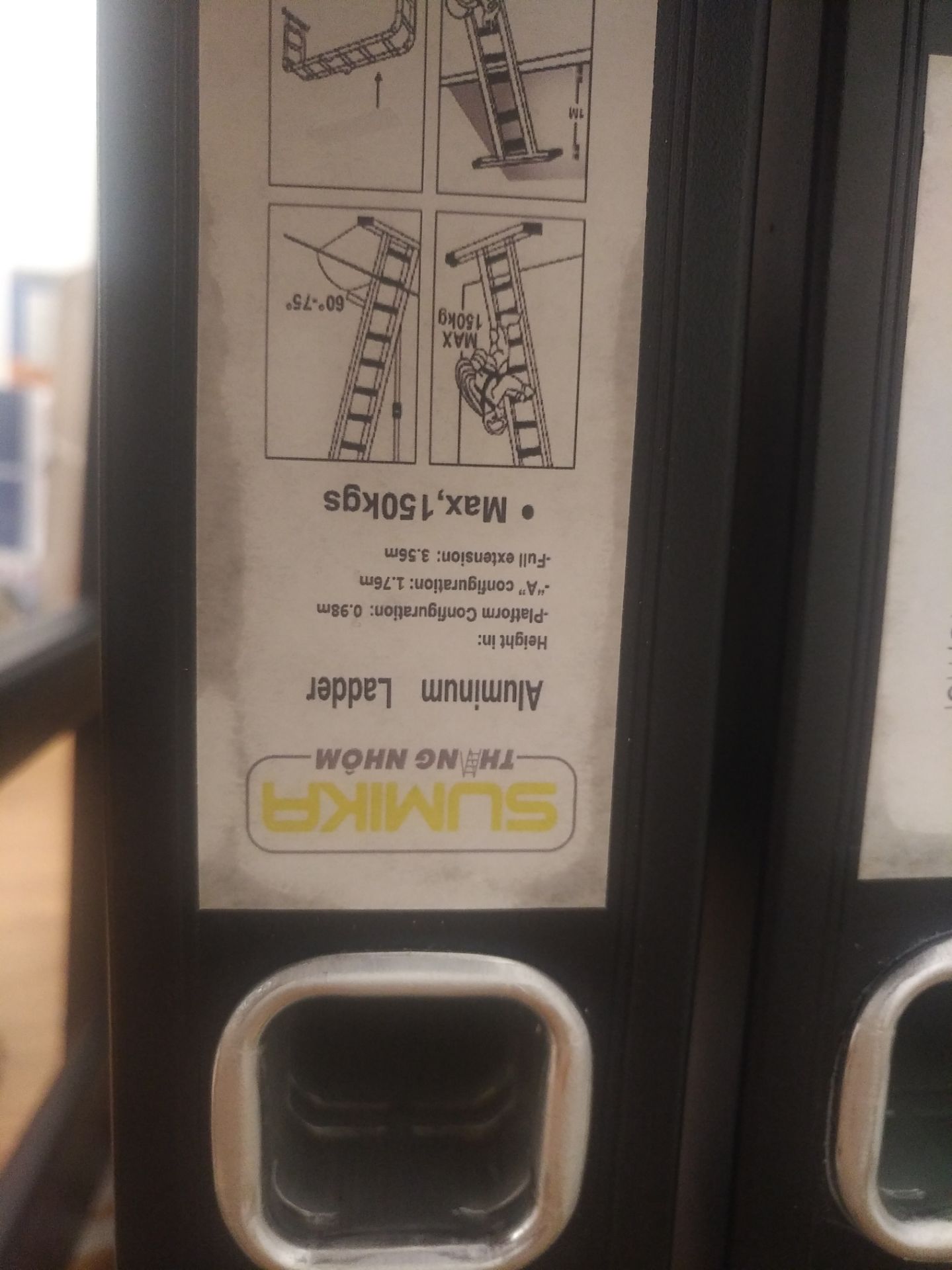 thang chắc chắn, giao hàng nhanh. tuy nhiên không đúng như mô tả. trên vỏ hộp ghi xuất xứ trung quốc ( không phải Nhật). tải trọng Max chỉ có 150kg ghi trên hộp (không phải 300kg như mô tả)