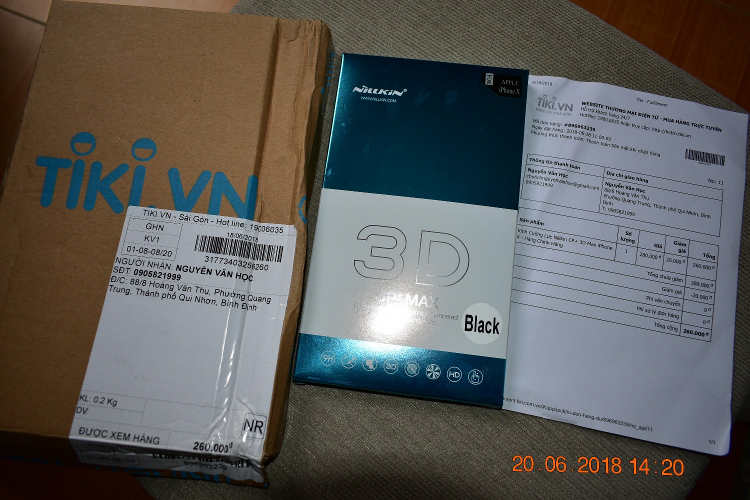 Kính Cường Lực Nillkin CP+ 3D Max iPhone X - Hàng Chính Hãng = tốt nhất dành cho iphone X