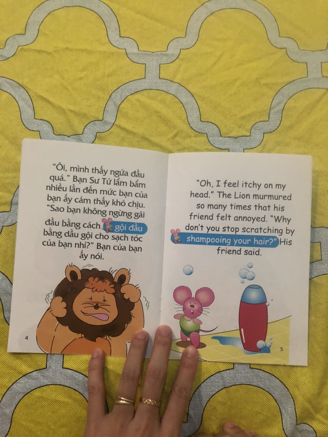 Truyện ngắn gọn, dễ hiểu. 2 bé nhà mình rất thích.