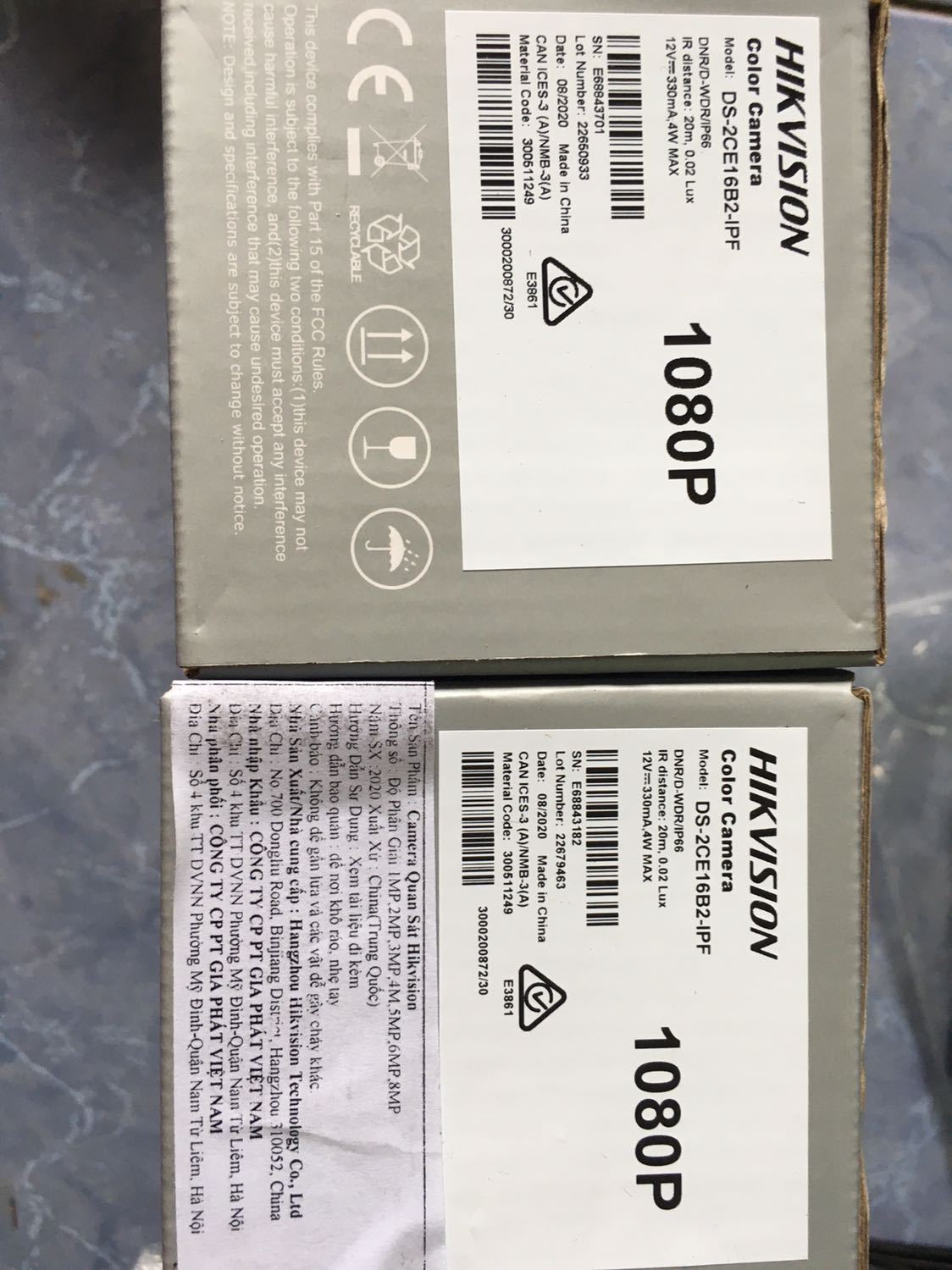 Giao camera không đúng mã số với đặt hàng, nhưng đổi trả phiền phức nên sử dụng luôn