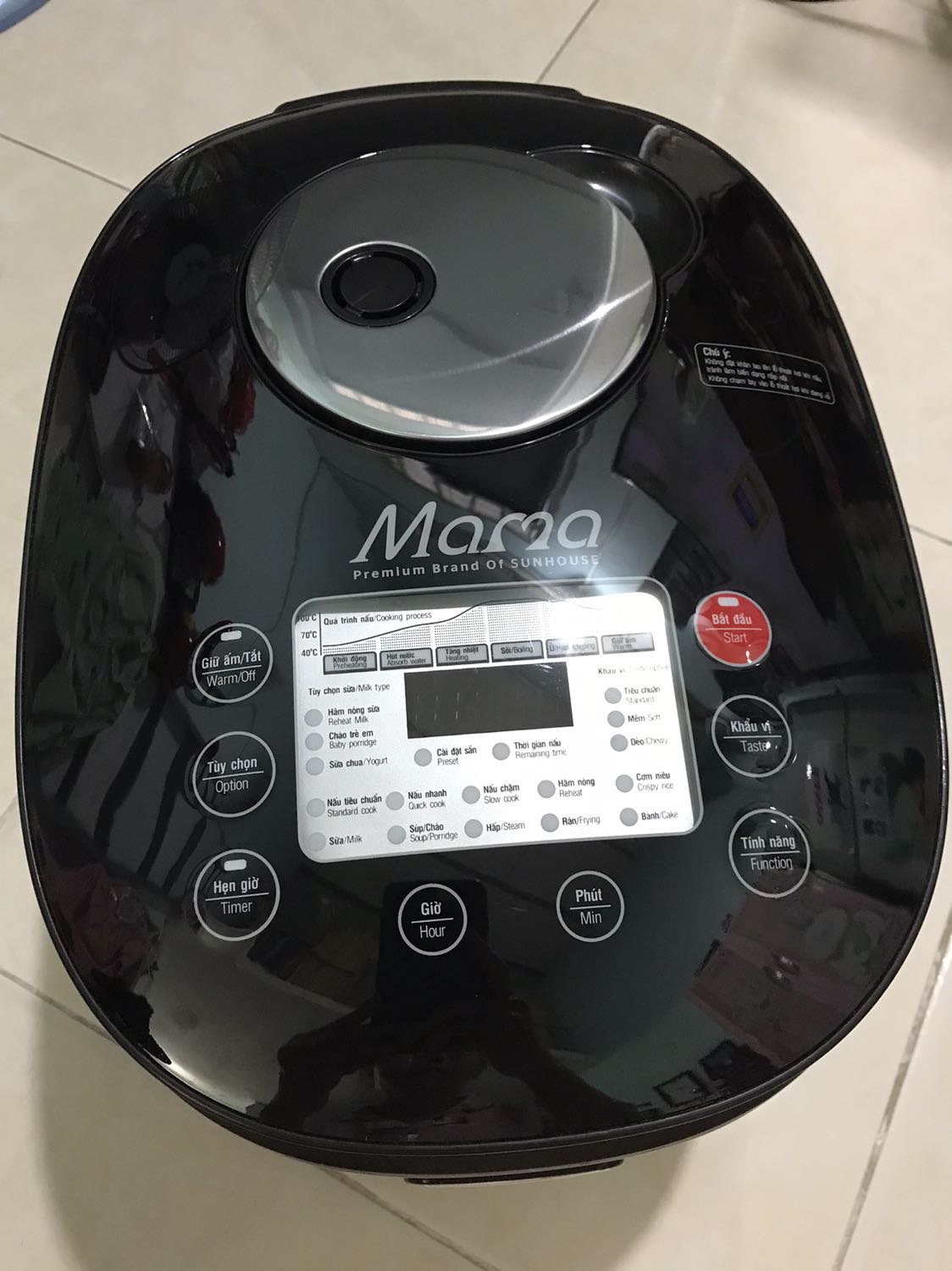 Nồi cơm điện đẹp, có nhiều chức năng nấu hơn, nấu cơm ngon. Mình rất hài lòng