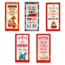 Bao Lì Xì Hình Chú Chuột Cùng Với Những Câu Chúc Xuân Ý Nghĩa