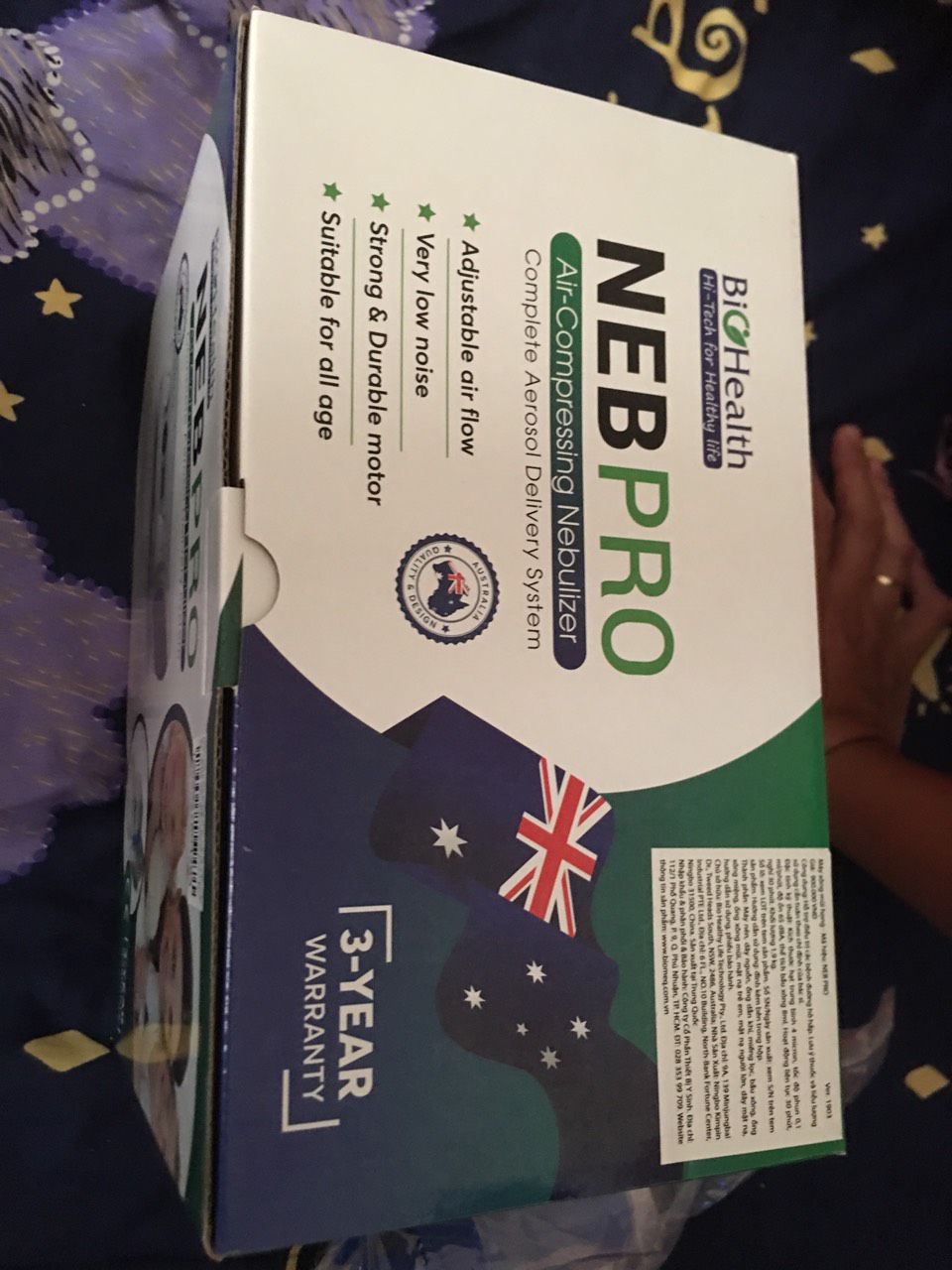 mình nhận được hàng, thùng và máy thì mới nhưng túi đựng máy thì bị dơ, giống như để lâu ngày dính bụi và mạng nhện, shop nên xem lại khâu này nha