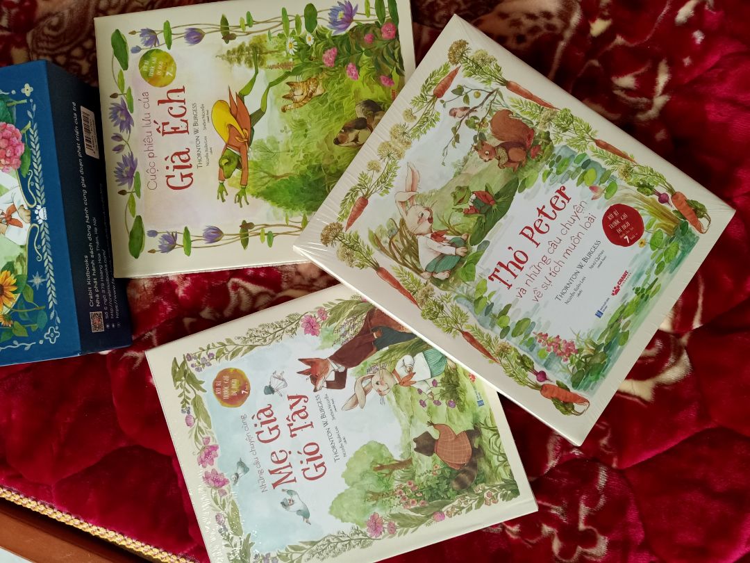 Bìa cứng, đã mua bộ Miền dâu dại nên thấy bộ này là đặt luôn. Hình vẽ siêu dễ thương, cốt truyện nhẹ nhàng. Đáng mua cho một tuổi thơ êm đềm.