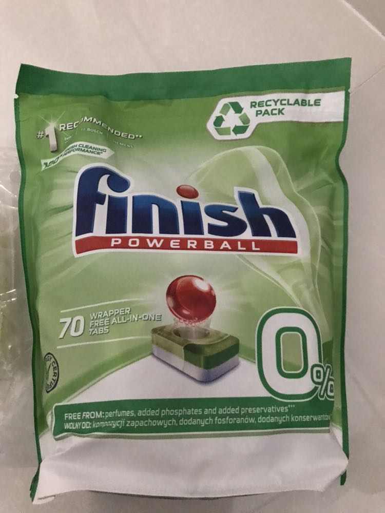 Đóng gói cẩn thận, giao hàng nhanh.  Đã mua viên rửa finish eco 0% 2 lần của shop rửa rất sạch và không bị mùi hoá chất.