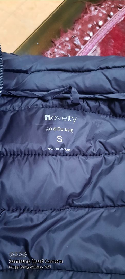 Áo siêu nhẹ, mặc ấm.