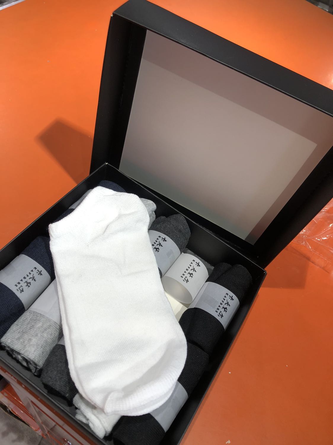 Giao nhanh 2h. Vớ ngắn mắc cá, đóng gói đẹp, hộp không bị móp, chất mỏng, thoáng, làm quà tặng ok.