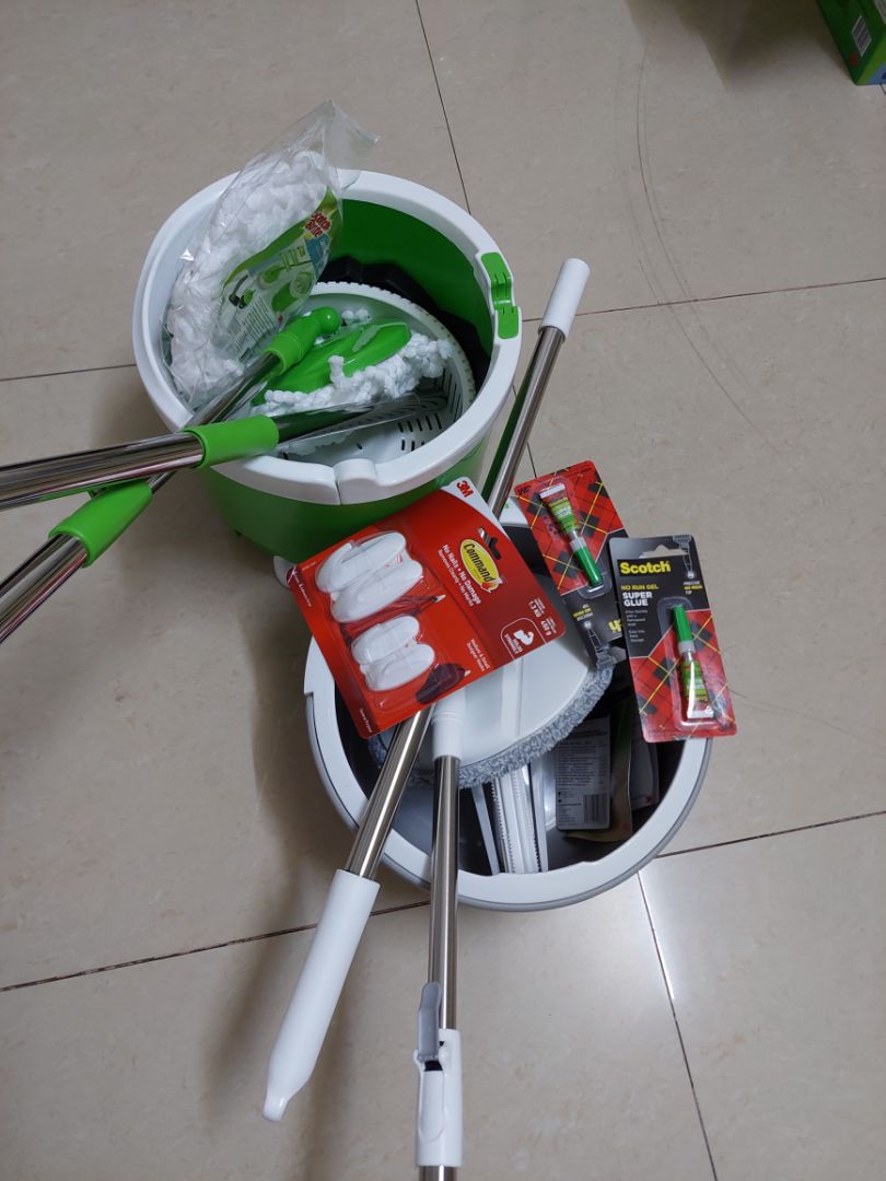 Bộ lau nhà của Scotch Brite thf quá tuyệt vời rồi.