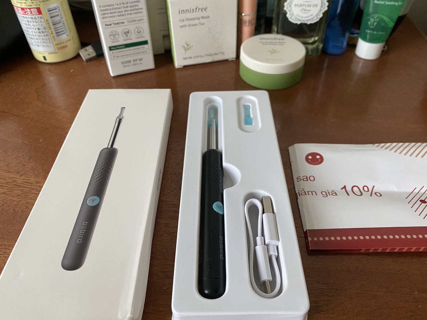 Hàng quốc tế nhưng giao rất nhanh 💯 khá hài lòng với sản phẩm. Để sử dụng lên app store để download app Bebird và kết nối với sp qua product Wifi